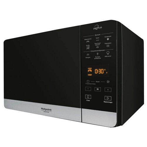 фото Микроволновая печь с грилем и конвекцией hotpoint-ariston mwha 27343 b