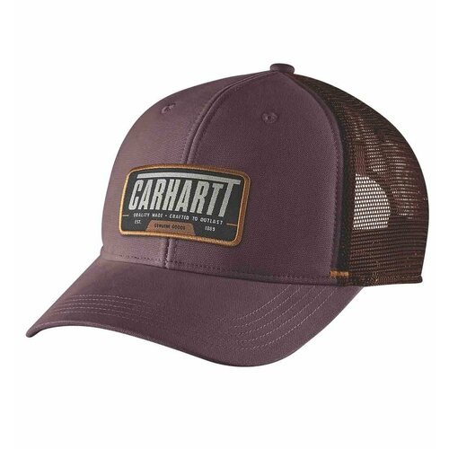 фото Бейсболка carhartt, размер one size, бордовый