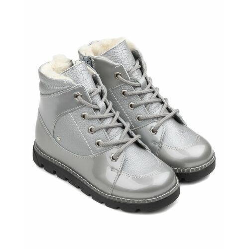 фото Ботинки tapiboo, размер 27, серебряный