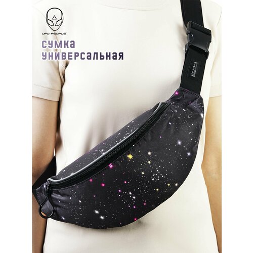 фото Сумка поясная ufo people, черный