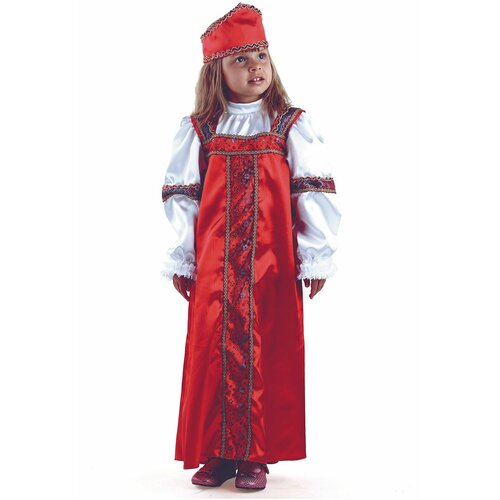 фото Карнавальный костюм для девочек "марья - искусница" размер 110 - 56 батик