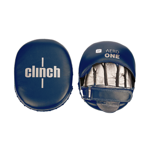 фото Лапы боксерские clinch focus mitt aero one c545 navy/silver (one size)