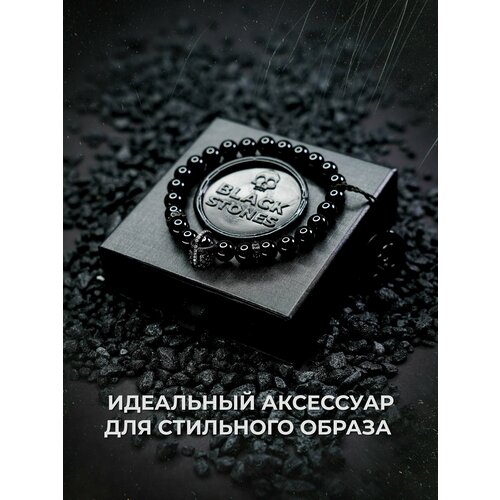 фото Браслет, 1 шт., черный нет бренда