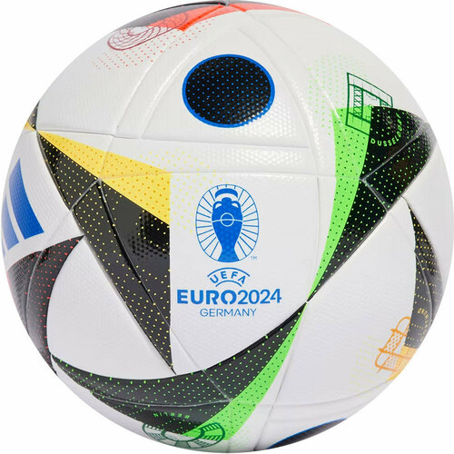 фото Мяч футбольный adidas euro 24 fussballliebe lge box in9369, размер 5, fifa quality
