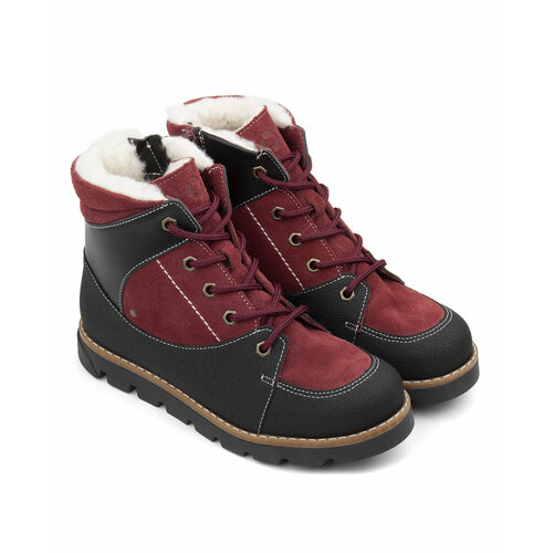 фото Ботинки tapiboo, размер 29, бордовый