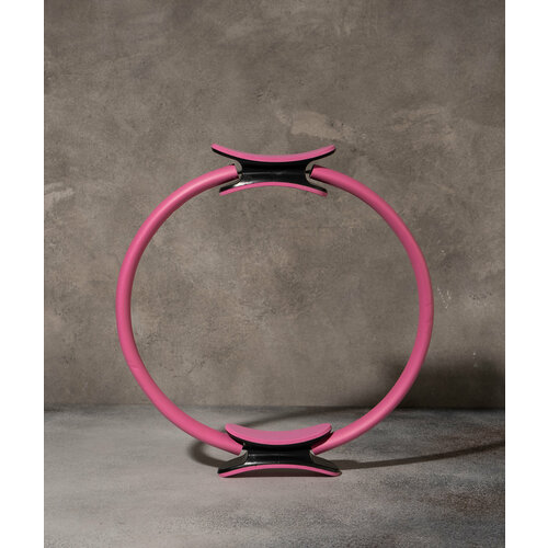 фото Кольцо для пилатеса, диаметр 37 см, цвет розовый нет бренда