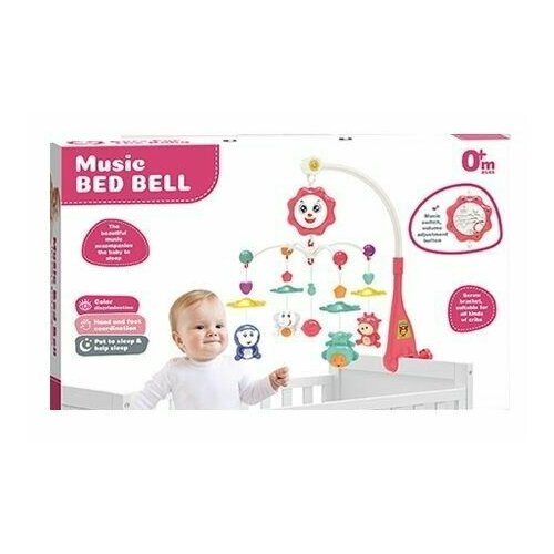 фото Without мобиль для кроватки music bed bell, звуковые эффекты, пластик, 42х6,5х26 см