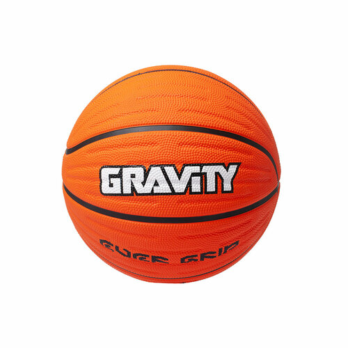 фото Баскетбольный мяч gravity, вспененная резина, оранжевый, размер 7