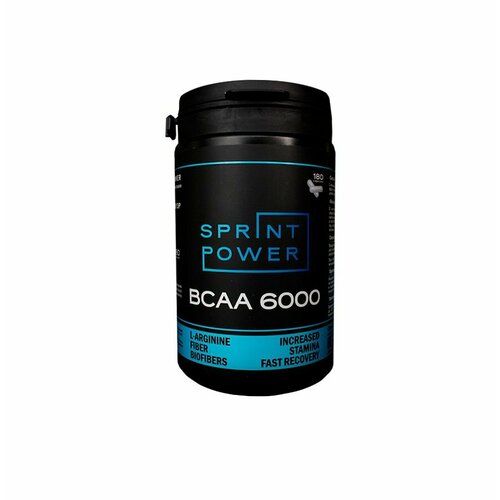 фото Bcaa 6000 180 капс sprint power