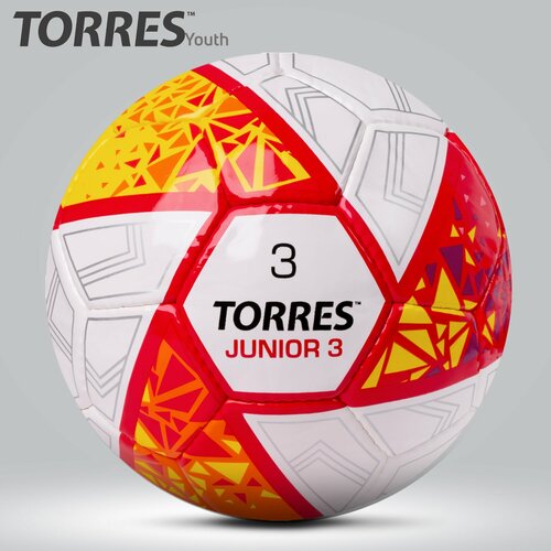 фото Мяч футбольный torres junior-3 f323803, размер 3