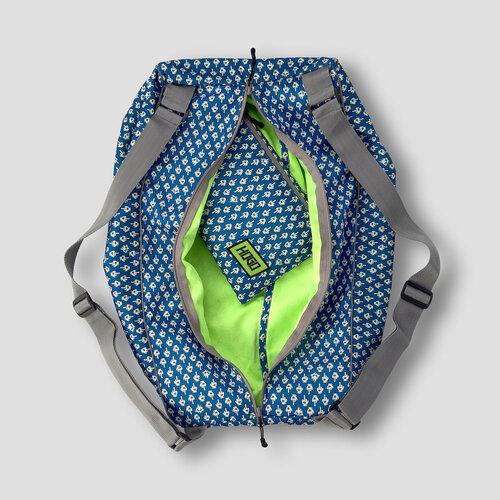 фото Сумка спортивная сумка-рюкзак hogo n1 "respect" bag-bbp-0104b, 55 л, 35х35х60 см, синий