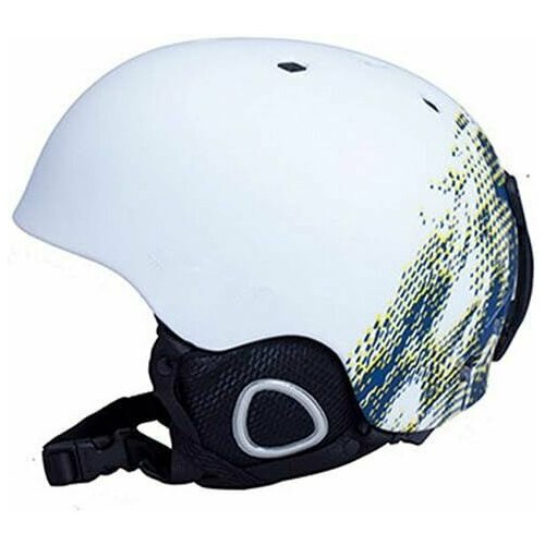 фото Шлем для горных лыж и cноуборда moon helmet white blue