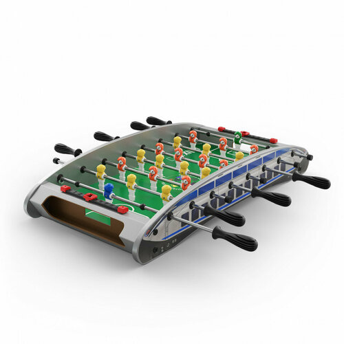 фото Игровой стол unix line мини футбол - кикер настольный (61х28 cм)