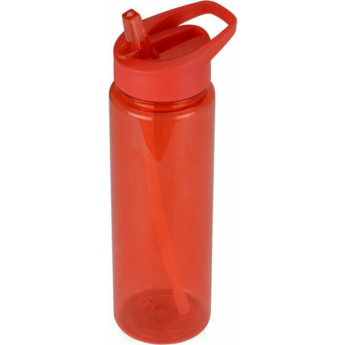 фото Спортивная бутылка для воды speedy 700 мл, красный без бренда