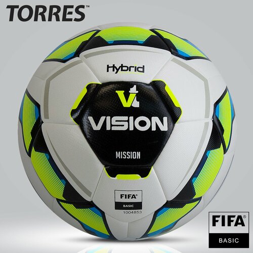 фото Мяч футбольный vision mission fifa basic fv321074, размер 4 torres