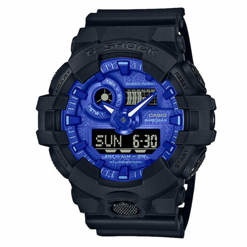 фото Наручные часы casio, синий casio g-shock