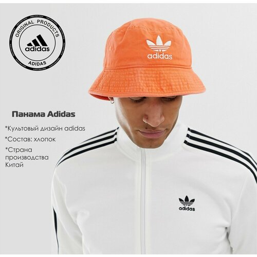 фото Панама adidas, размер osfw, оранжевый