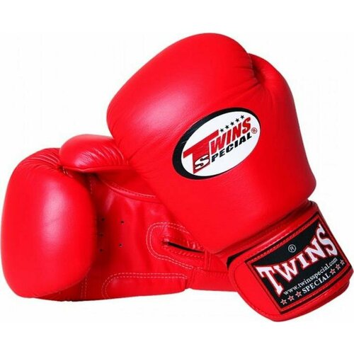 фото Детские боксерские перчатки twins special red, s 4 oz, красный