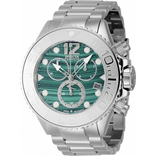 фото Наручные часы invicta, серебряный