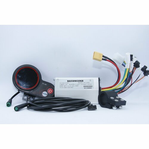 фото Контроллер универсальный 36v бортовой компьютер с курком газа для электросамоката нет бренда