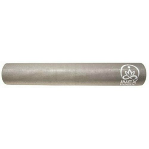 фото Коврик для йоги inex yoga mat 170 x 60 x 0,35 см серый (rp-ym35\gy-35-rp)