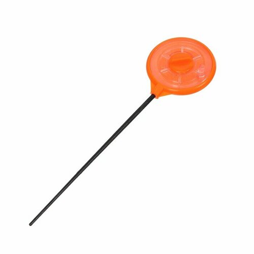 фото Удочка зимняя балалайка, диаметр катушки 4.5 см, цвет оранжевый, hfb-22 мастер к.