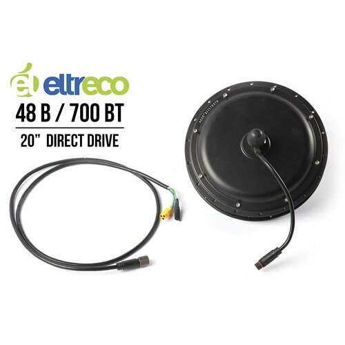 фото Мотор-колесо для велосипеда переднее 48v 700w (porter) eltreco