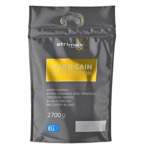фото Strimex гейнер hard gain gold edition 2700 г (strimex)