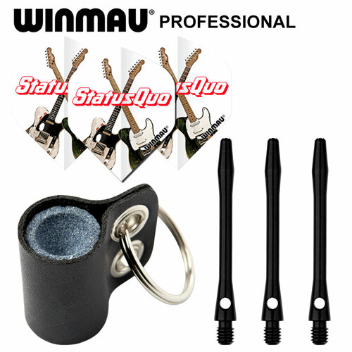 фото Набор аксессуаров для дартс winmau (точилка для дротиков, хвостовики, оперения)