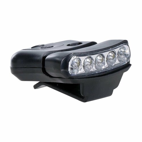 фото Налобный фонарь mil-tec clip light 5 led black нет бренда