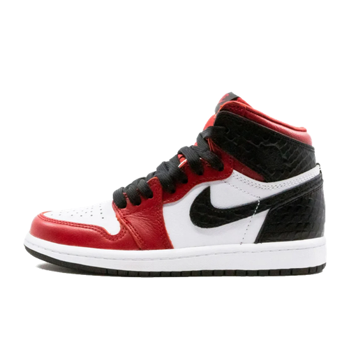 фото Кроссовки nike air jordan 1 retro high og, размер 28.5 eu, белый, красный