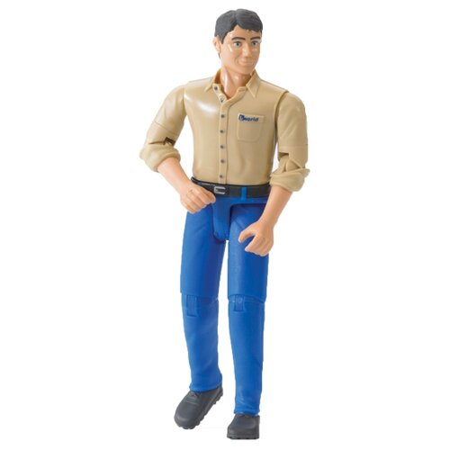 фото Игровой набор bruder мужчина в голубых джинсах 60-006