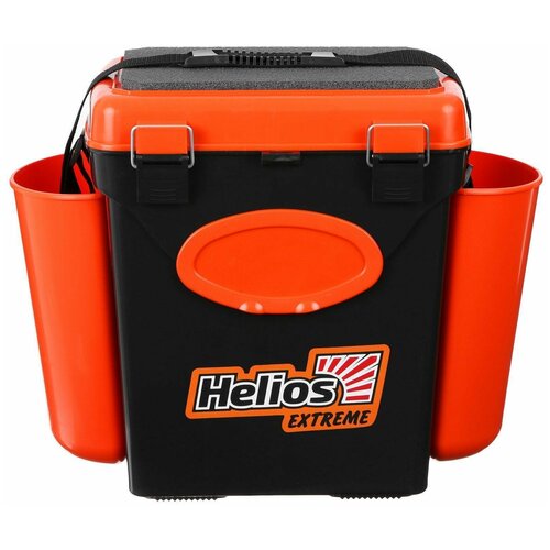 фото Ящик зимний helios fishbox 10 л, односекционный, цвет оранжевый