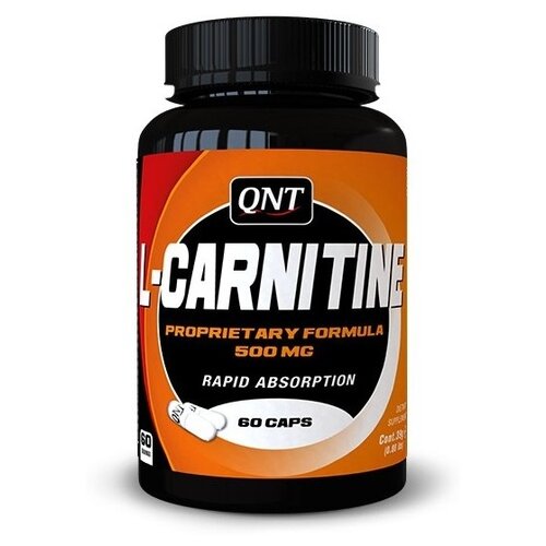 фото Qnt l-carnitine 500 mg 60 cap/ "l-карнитин 500 мг" 60 капсул