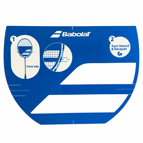 фото Трафарет для нанесения логотипа babolat badminton babolat, blue