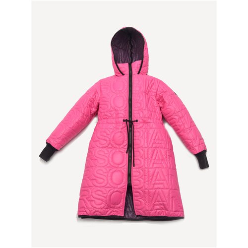 фото Куртка orso bianco, демисезон/лето, размер 152, розовый