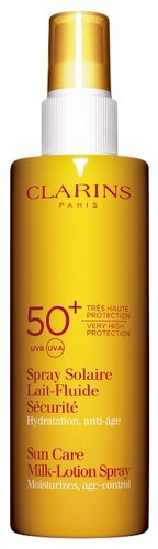Clarins Солнцезащитное молочко-спрей SPF 50 Clarins Солнцезащитное молочко-спрей SPF 50