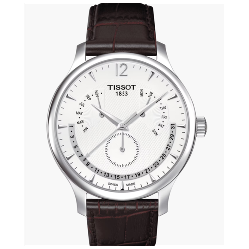 фото Наручные часы tissot tradition perpetual calendar t063.637.16.037.00 швейцария