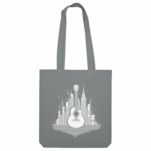 фото Сумка шоппер us basic, серый