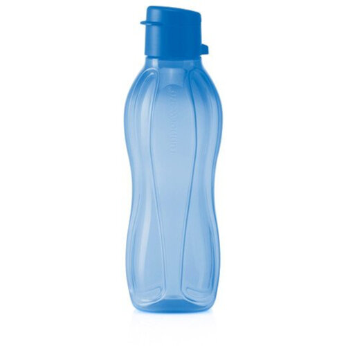 фото Бутылка tupperware эко с клапаном, 500 мл, голубой