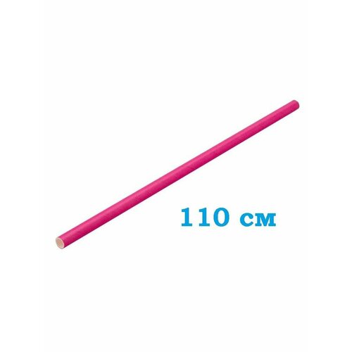 фото Палка гимнастическая для лфк пластиковая mr.fox, длина 110 см, розовый