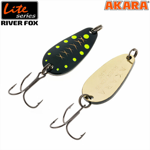 фото Блесна колебалка akara lite series river fox 35 4,5 гр. ab45