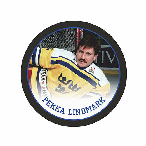 фото Шайба rubena игрок pekka lindmark 1-ст.