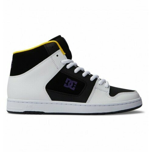 фото Кроссовки dc shoes, размер 9, black/white/purple