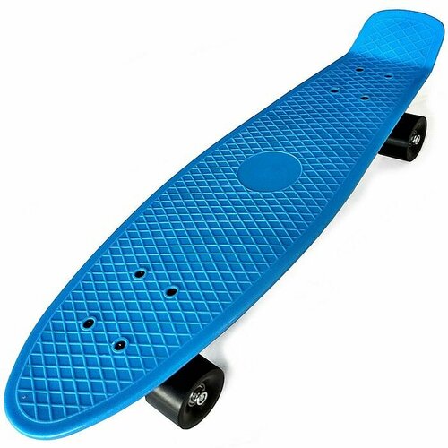 фото Пенни борд (скейт) sportex sk30x (27" 68x19,5 см) (синий)