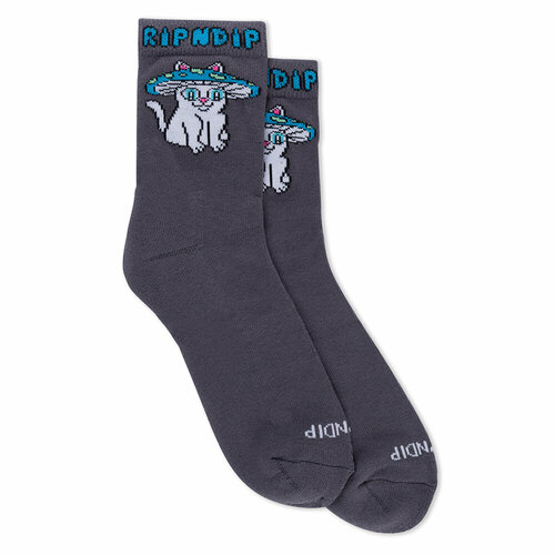 фото Носки ripndip, размер one size, синий, серый, белый