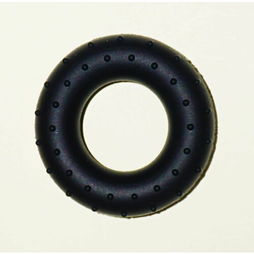 фото Эспандер кистевой для рук, фитнеса, резина, 25 кг, кольцо черный 1шт hype power
