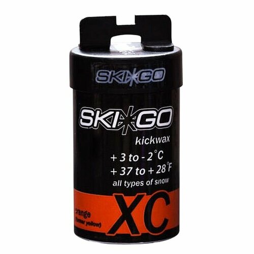 фото Мазь держания skigo xc kickwax orange (+3°с -2°с) 45 г.