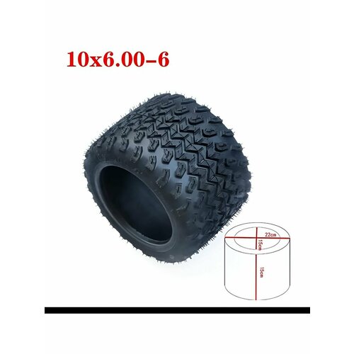 фото Вакуумная дорожная шина 10x6.00-6 dt spare parts