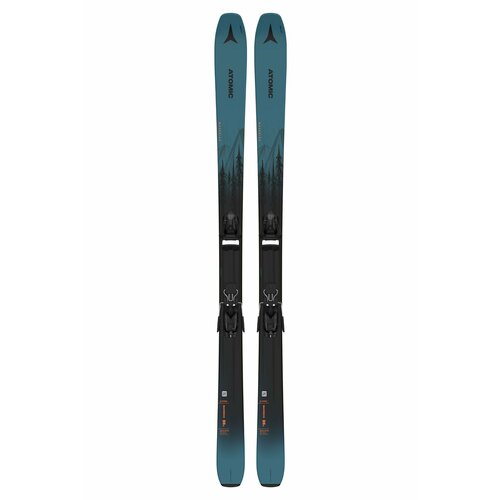 фото Горные лыжи с креплениями atomic maverick 86 c + str 12 gw metalic blue/black/orange (см:176)